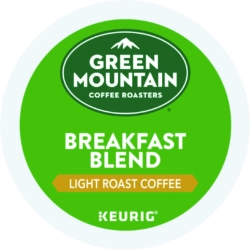 Breakfast Blend Coffee K-Cup Pods, 24/box