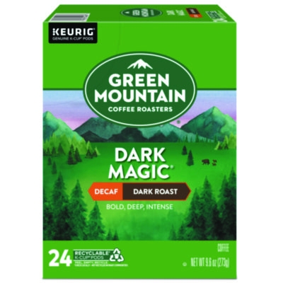 Dark Magic Decaf Extra Bold Coffee K-Cups, 24/box