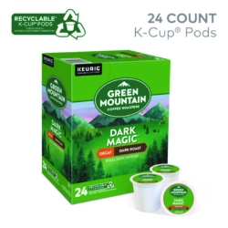 Dark Magic Decaf Extra Bold Coffee K-Cups, 24/box