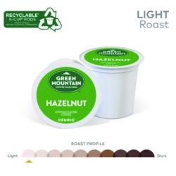 Hazelnut Coffee K-Cups, 96/carton