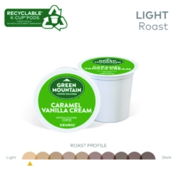 Caramel Vanilla Cream Coffee K-Cups, 24/box