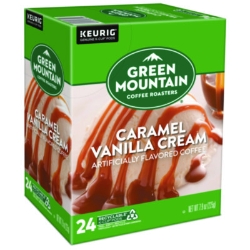 Caramel Vanilla Cream Coffee K-Cups, 96/carton