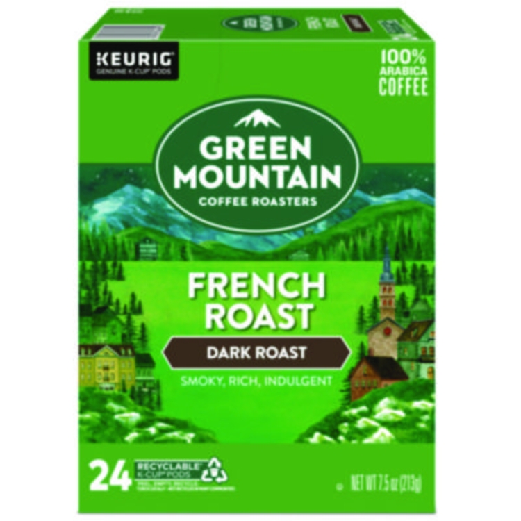 French Roast Coffee K-Cups, 24/box