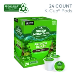 French Roast Coffee K-Cups, 24/box