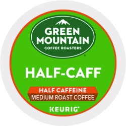 Half-Caff Coffee K-Cups, 96/carton