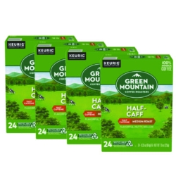 Half-Caff Coffee K-Cups, 96/carton