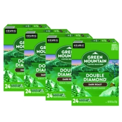 Double Black Diamond Extra Bold Coffee K-Cups, 96/carton