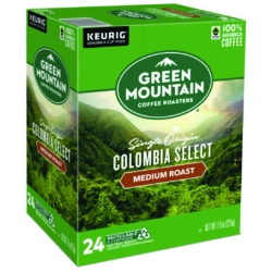 Colombian Fair Trade Select Coffee K-Cups, 24/box