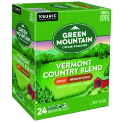 Vermont Country Blend Decaf Coffee K-Cups, 24/box