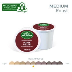 K-Cup Pods, Maple Pecan, 24/box