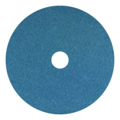 Cleaner Pads, 17", Blue, 5/Carton