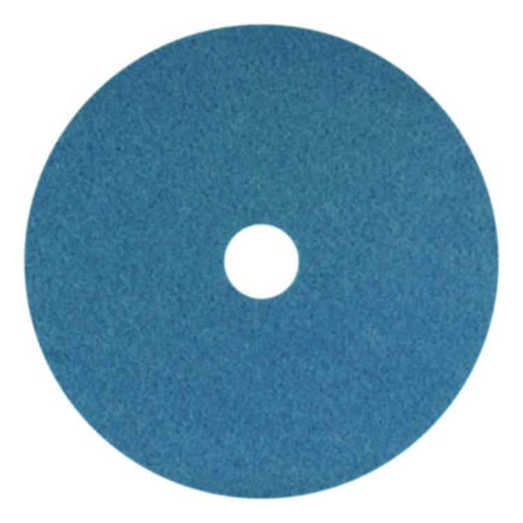 Cleaner Pads, 17", Blue, 5/Carton