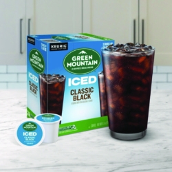 Classic Black Brew Over Ice Coffee K-Cups, 24/box