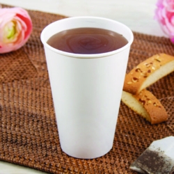 Thermoguard Insulated Paper Hot Cups, 16 oz, White Sustainab