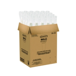 Thermoguard Insulated Paper Hot Cups, 20 oz, White Sustainab