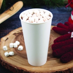 Thermoguard Insulated Paper Hot Cups, 20 oz, White Sustainab