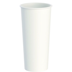 Thermoguard Insulated Paper Hot Cups, 24 oz, White Sustainab