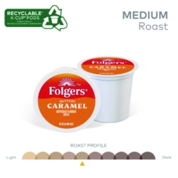 Buttery Caramel Coffee K-Cups, 24/Box