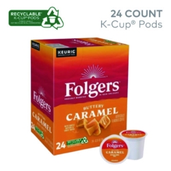 Buttery Caramel Coffee K-Cups, 24/Box