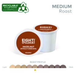 Hazelnut Coffee K-Cups, 96/carton