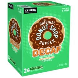 Donut Shop Decaf Coffee K-Cups, 24/box