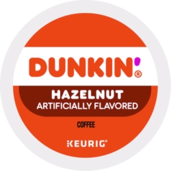 K-Cup Pods, Hazelnut, 22/box