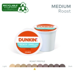 K-Cup Pods, French Vanilla, 22 Pods/Box