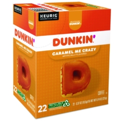 K-Cup Pods, Caramel Me Crazy, 22/Box