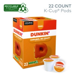 K-Cup Pods, Caramel Me Crazy, 22/Box
