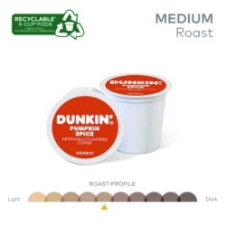 K-Cup Pods, Pumpkin Spice, 22/box