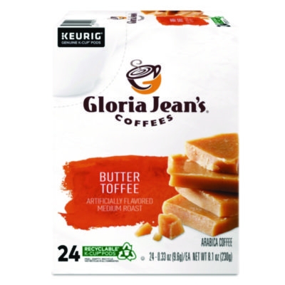 Butter Toffee Coffee K-Cups, 24/box