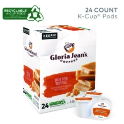 Butter Toffee Coffee K-Cups, 24/box