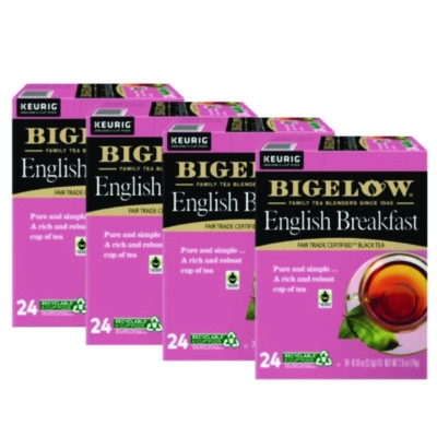 English Breakfast Tea K-Cups, 24/box, 4 Box/carton