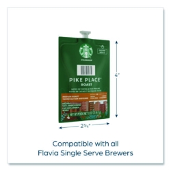 Starbucks Pike Place Roast Coffee Freshpack, 38/Carton