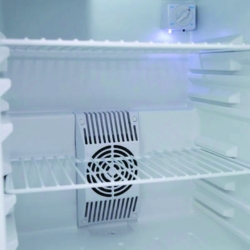 1.7 Cu.ft Superconductor Compact Refrigerator, Black/stainle