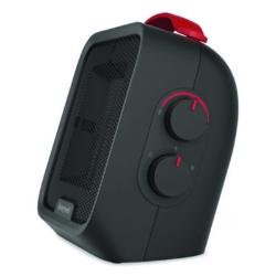 UberHeat 5 Ceramic Heater, 1,500 W, 4.5 x 4.5 x 8.86, Black