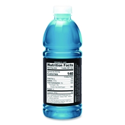 Gameplan Sports Drink, Mixed Berry, 20 oz Bottle, 24/Carton