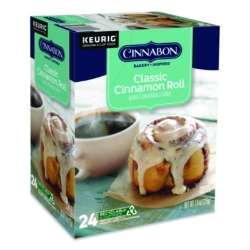 Cinnabon Classic Cinnamon Roll Coffee K-Cups, 96/carton