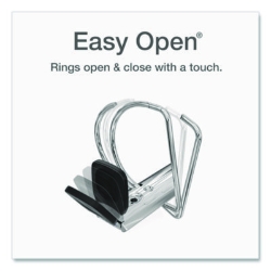 Premier Easy Open Clearvue Locking Slant-D Ring Binder, 3 Ri