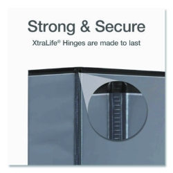 Premier Easy Open Clearvue Locking Slant-D Ring Binder, 3 Ri