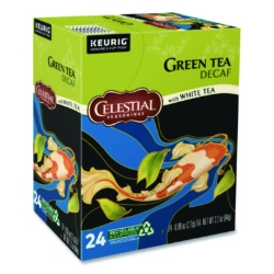 Decaffeinated Green Tea K-Cups, 24/box