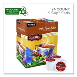 India Spice Chai Tea K-Cups, 96/carton