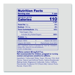 Energy Drink, Original Flavor, 8.4 Oz Can, 24/carton