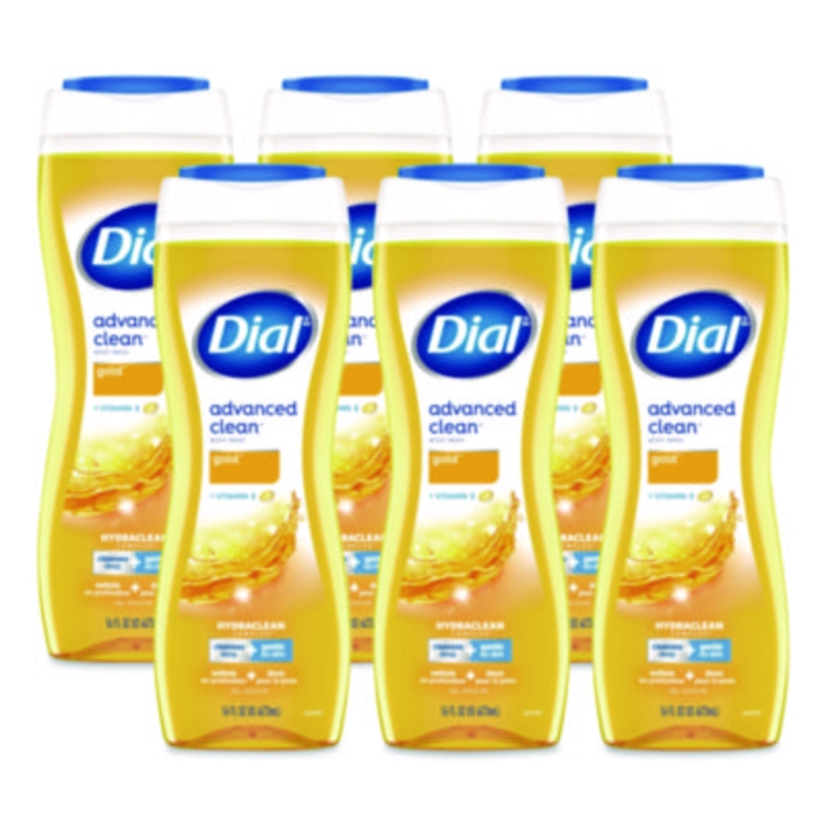 Body Wash Advanced Clean Gold, Original Gold Scent, 16 oz, 6