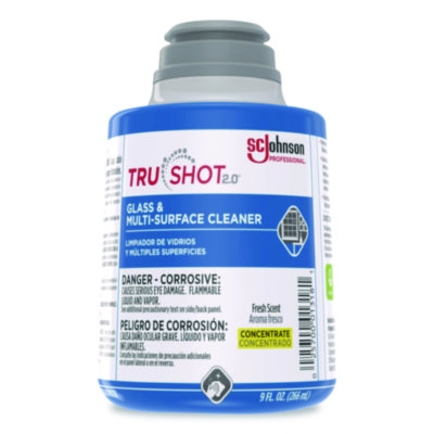 TruShot 2.0 Glass and Multisurface Cleaner, Fresh Scent, 9 o
