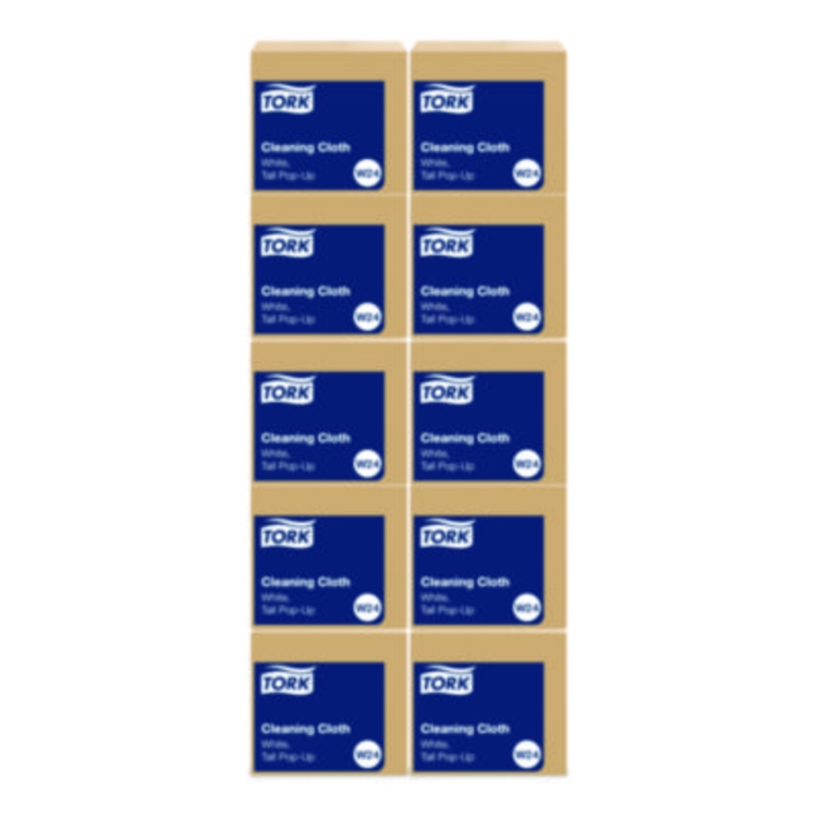 Cleaning Cloth, 8.46 X 16.13, White, 100 Wipes/box, 10 Boxes
