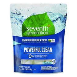 Natural Automatic Dishwasher Detergent Packs, Free and Clear