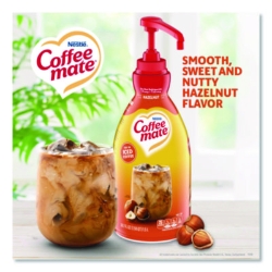 Liquid Coffee Creamer, Hazelnut, 1.5 L Pump Bottle
