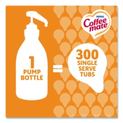Liquid Creamer Pump Bottle, Caramel, 50.7 oz Pump Bottle