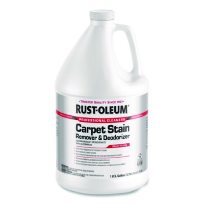Professional Carpet Stain Remover Plus Deodorizer, Lemon Sce